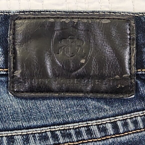 Rock & Republic Neil Jeans Men's 34x32 Straight Leg Flap Pocket Stretch EUC - Picture 16 of 16